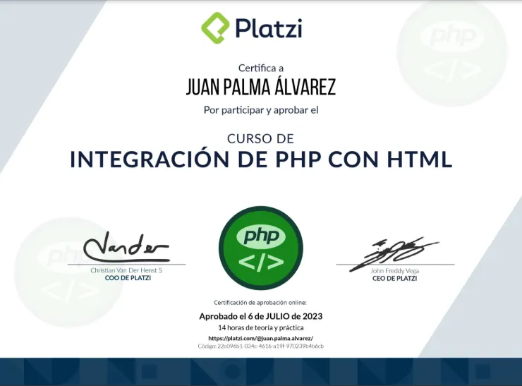 curso integracion de php y html